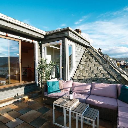Spacious Penthouse With Grand Terrace Bergen Dış mekan fotoğraf